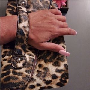 Leopard Clutch Bag
